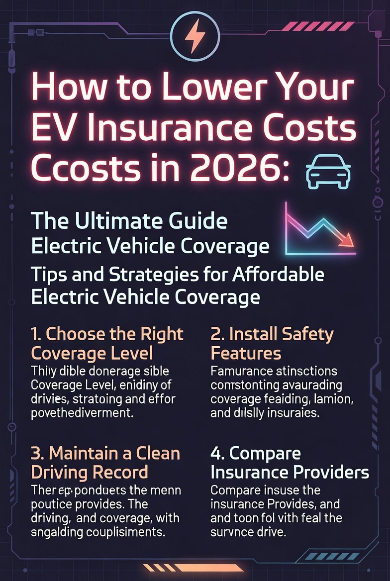 How to Lower Your EV Insurance Costs in 2026: The Ultimate Guide